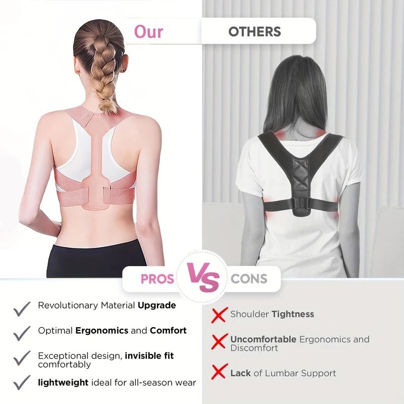 Breathable Adjustable Posture Corrector Belt 2