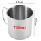 Stainless Steel Camping Cup With Foldable Handle 8