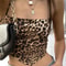 Leopard Print Backless Crop Top 6