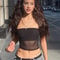 Mesh Corset Tube Crop Top 3