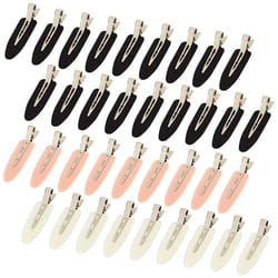 no crease hair styling clips set