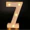 LED Alphabet And Number Decorative Night Light 12