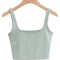 Sleeveless Square Neck Crop Tank Top 6