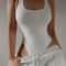 Sleeveless Knit Halter Bodysuit 4