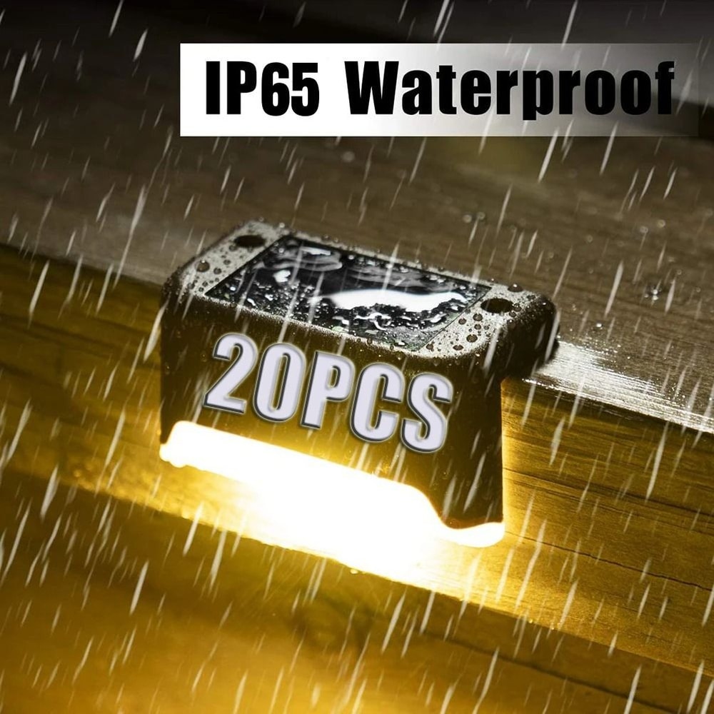 Solar Powered LED Step And Path Light 0