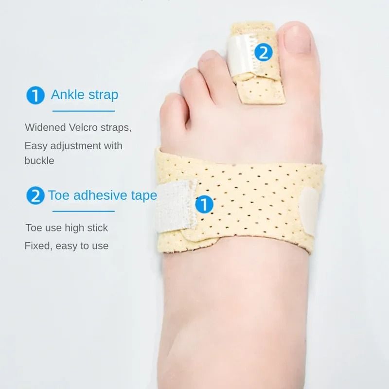 Adjustable Hammer Toe Straightener And Foot Support Wrap 4