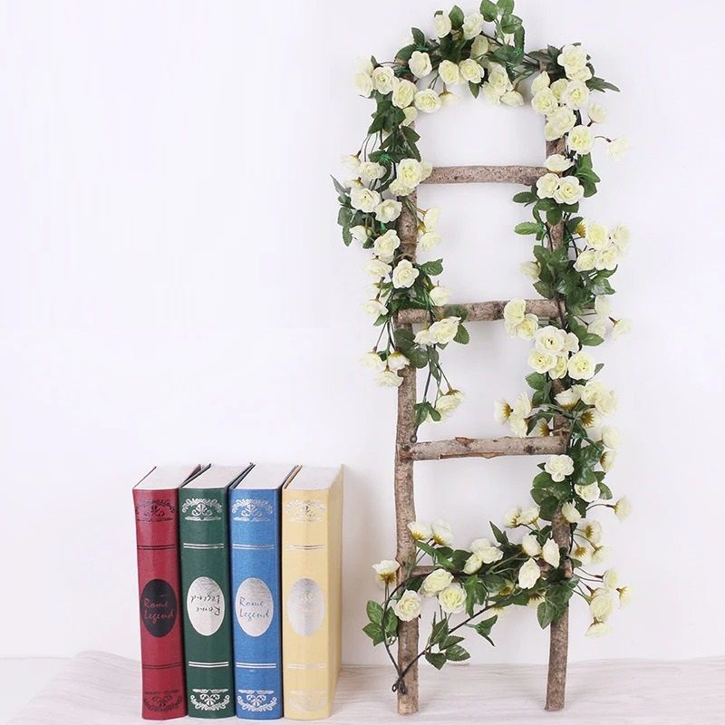 Artificial Rose Vine Garland For Wedding Home And Room Decor 8