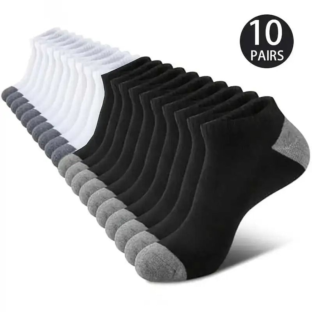 Breathable Low Cut Socks Set For Everyday Comfort And Outdoor Use 10