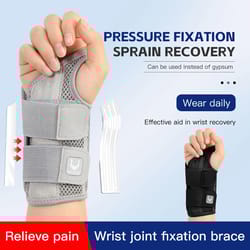 adjustable wrist and thumb support brace for joint pain relief