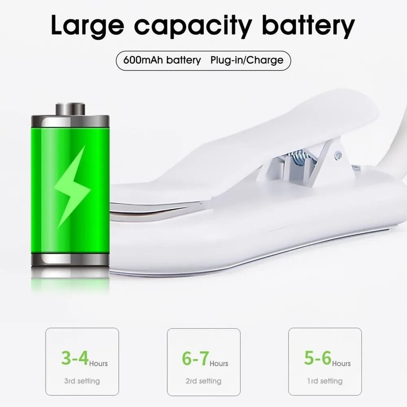 USB Rechargeable Book Light For Comfortable Night Reading 1