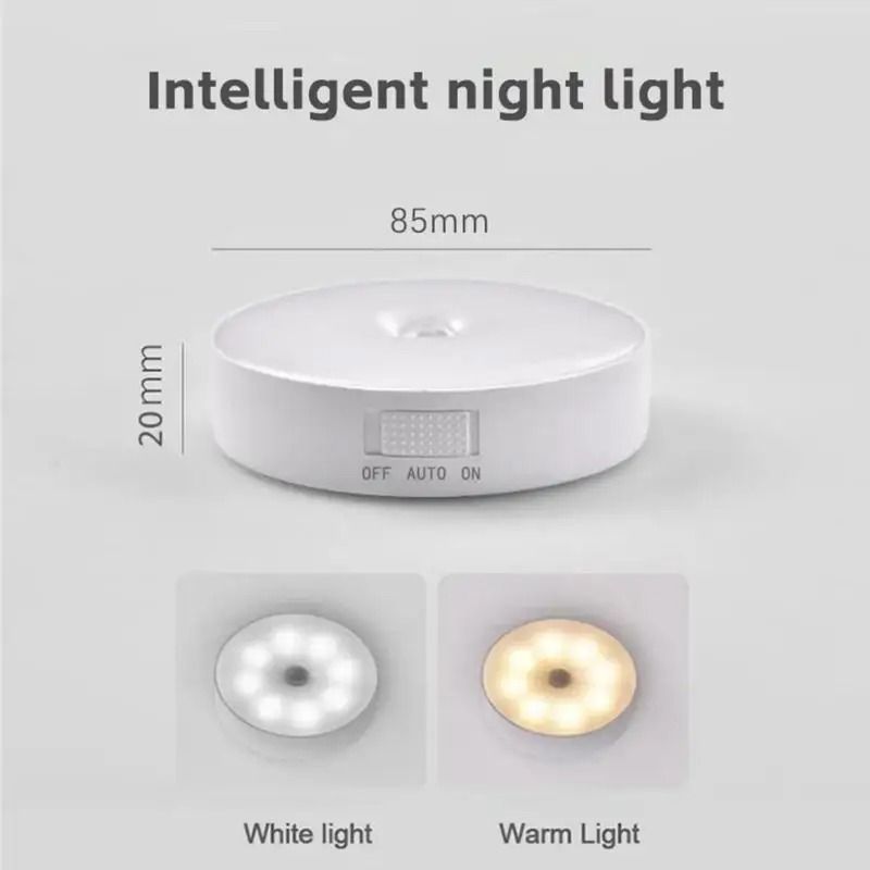 Smart Motion Sensor Night Light For Automatic Indoor Lighting 4