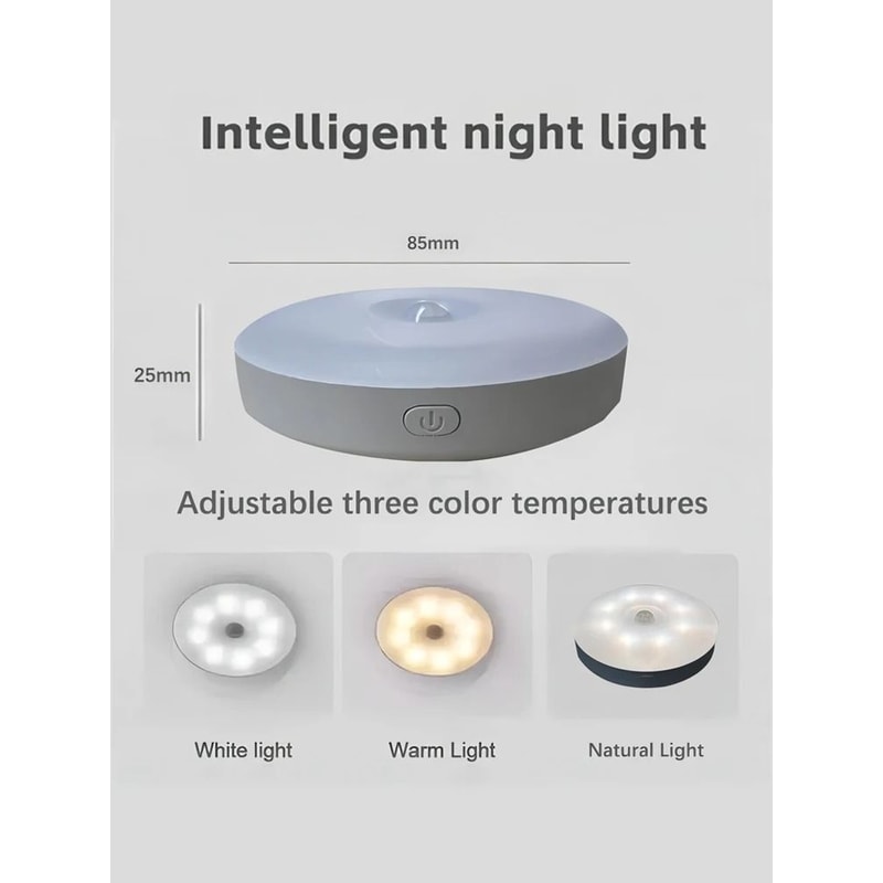 Smart Motion Sensor Night Light For Automatic Indoor Lighting 7