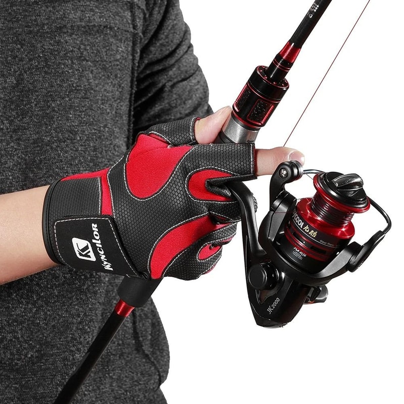 Three Finger Outdoor Sports Gloves For Fishing Cycling And Riding 3