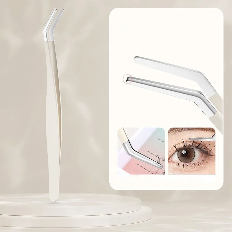 Stainless Steel Eyelash Extension Tweezers For Precision Lash Application 6
