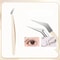 Stainless Steel Eyelash Extension Tweezers For Precision Lash Application 9
