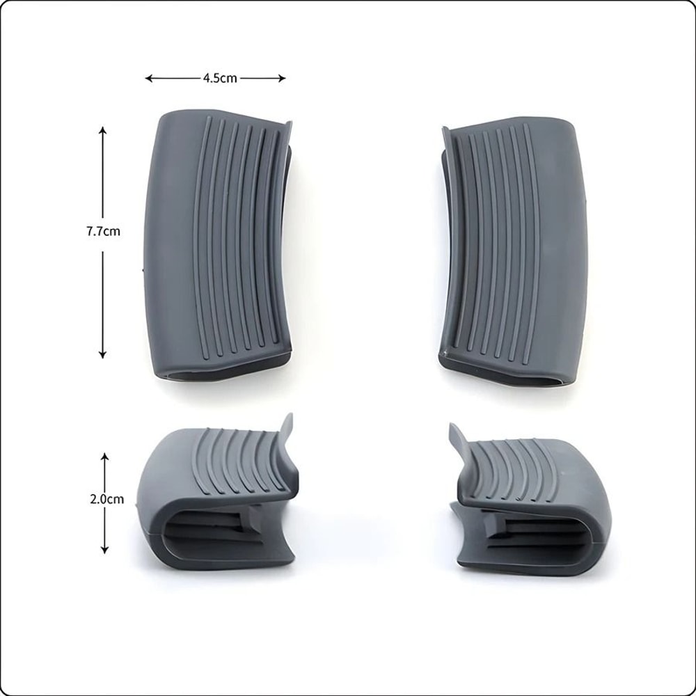 Silicone Pot Handle Grip Pad For Heat Protection And Safe Cooking 5