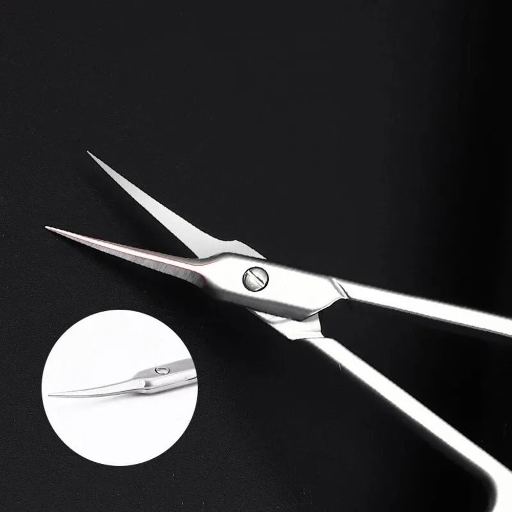 Stainless Steel Dead Skin Scissors For Precision Manicure Care 2