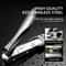 Stainless Steel Nail Clipper With Curved Blades For Precise Manicure Care 2