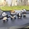 Panda Design Car Ornaments Set For Interior And Desk Decoration 0