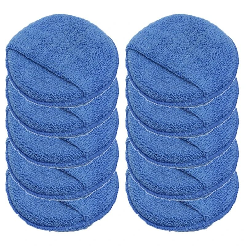Microfiber Wax Applicator Pads For Car Polishing And Auto Care 7