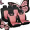 Universal Car Seat Cover Full Set With Butterfly Embroidery Design 15
