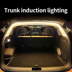 led car trunk ambient light strip with automatic sensing