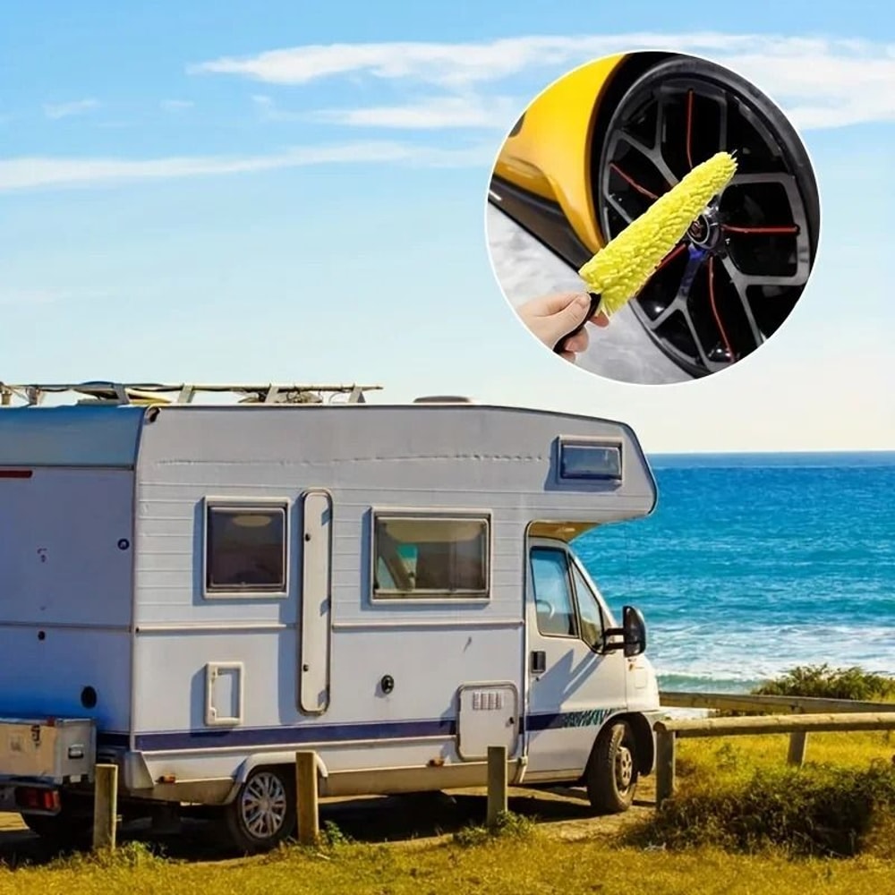 Tire Rim Cleaning Tool For Easy Car Wheel Maintenance 3