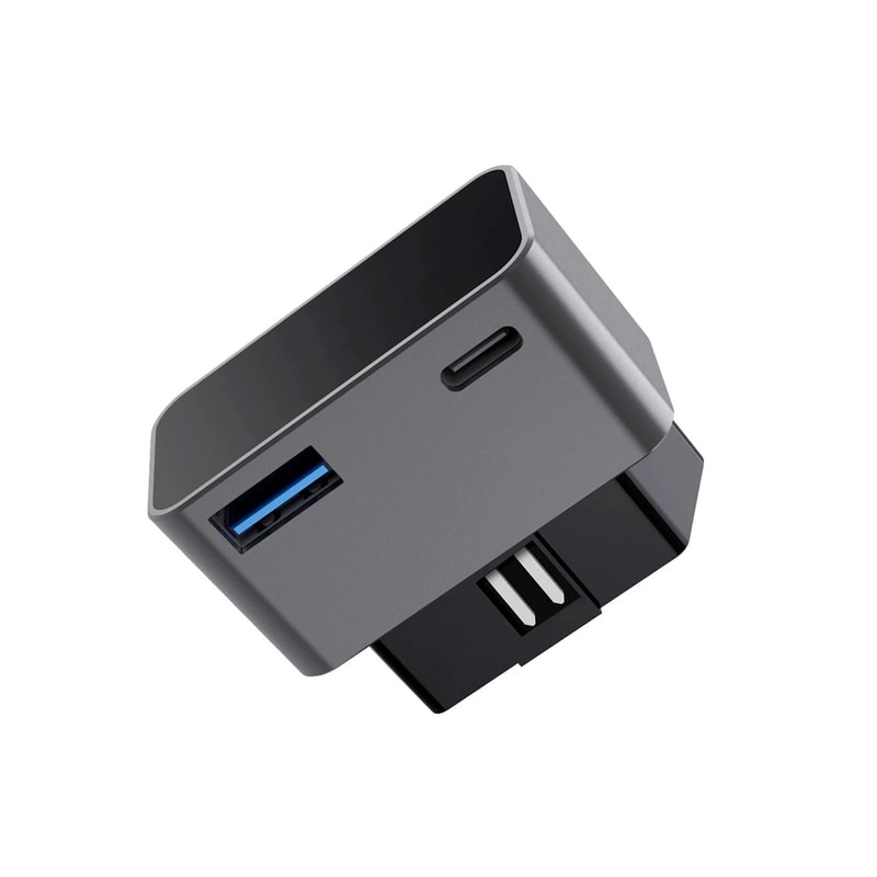 OBD Charging Splitter Adapter With USB Type C Port For Tesla Model 3 And Model Y 6