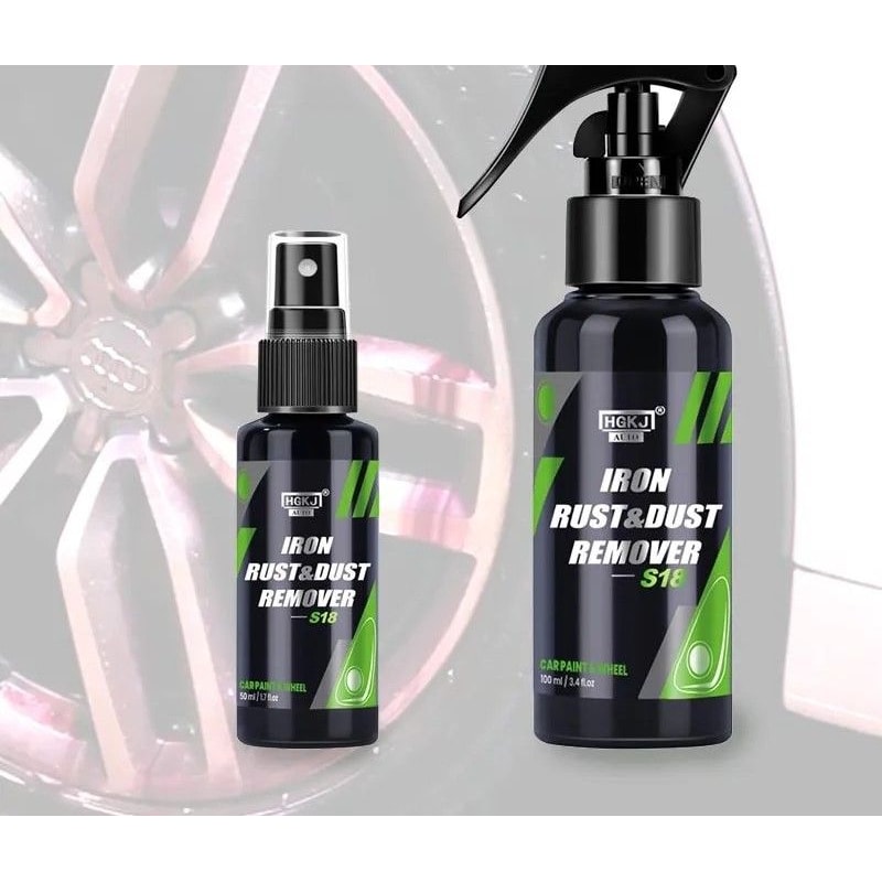 Car Paint And Wheel Iron Particle Rust Remover Spray 2