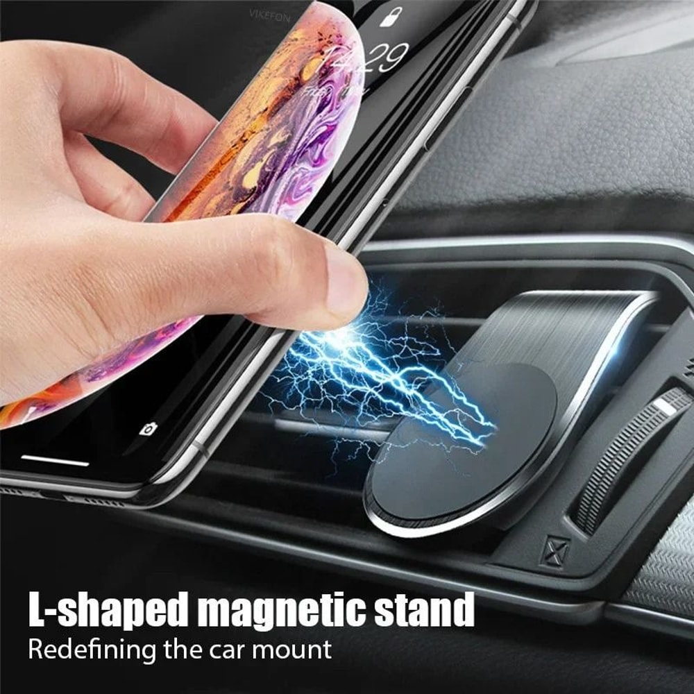 Magnetic Air Vent Car Phone Holder For Mobile Devices 0