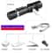 USB Rechargeable Portable LED Flashlight For Outdoor Use 3