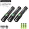 USB Rechargeable Portable LED Flashlight For Outdoor Use 8