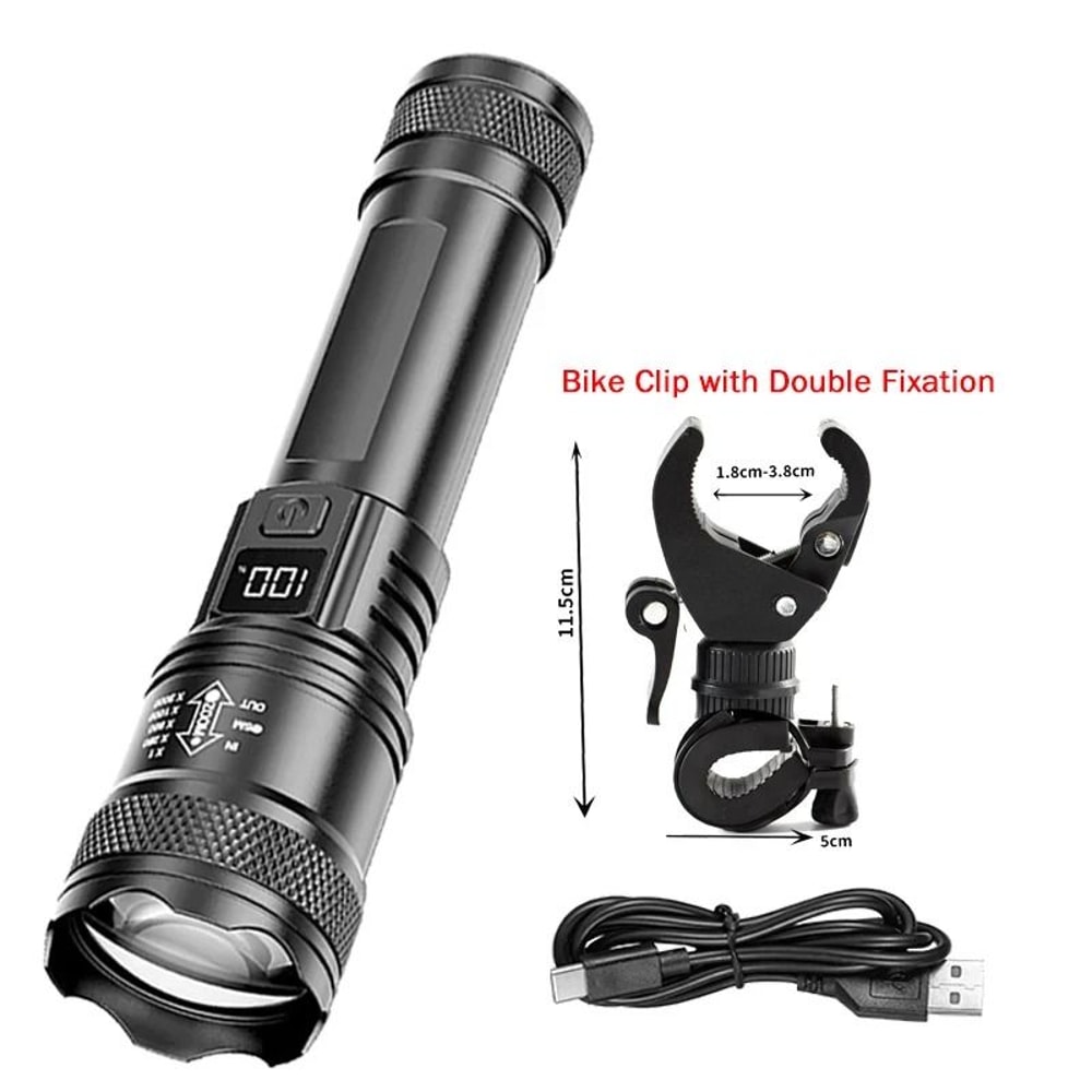 USB C Rechargeable Bicycle Front And Rear Light Set With Smart Sensor 9