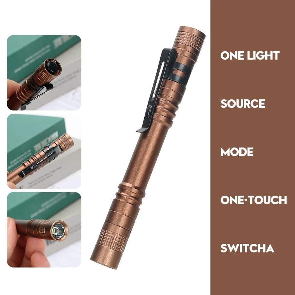 Mini Portable LED Pen Light For Camping Emergency And Outdoor Use 12