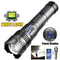 Ultra Powerful Long Range Tactical LED Flashlight With Type C Charging 0