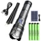 Ultra Powerful Long Range Tactical LED Flashlight With Type C Charging 10