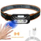Rechargeable COB LED Headlamp With Motion Sensor For Outdoor Use 5