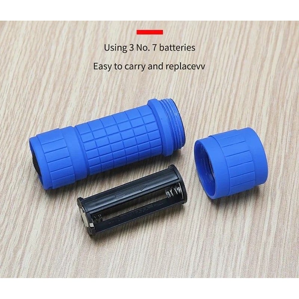 Mini Portable LED Flashlight With Powerful Nine XPE Beads For Outdoor And Emergency Use 1