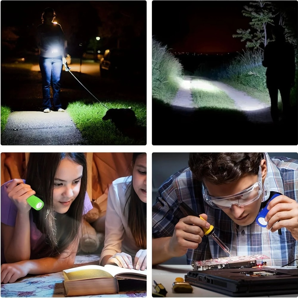 Mini Portable LED Flashlight With Powerful Nine XPE Beads For Outdoor And Emergency Use 5