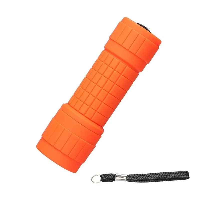 Mini Portable LED Flashlight With Powerful Nine XPE Beads For Outdoor And Emergency Use 8