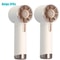 USB Rechargeable Portable Handheld Fan With Adjustable Speeds And LED Display 10