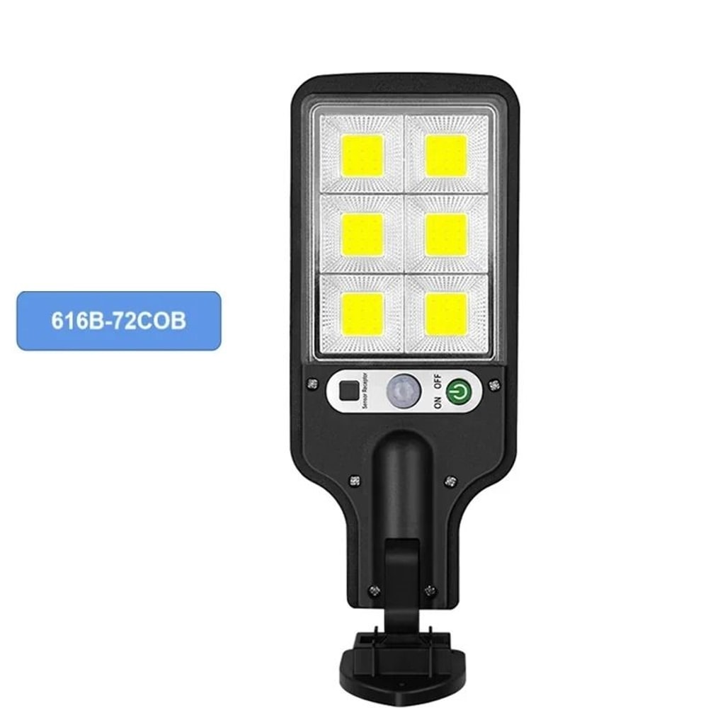 Solar Motion Sensor Outdoor LED Wall Light With Remote Control 6