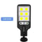 Solar Motion Sensor Outdoor LED Wall Light With Remote Control 6
