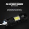 USB Rechargeable Mini COB And XPE LED Flashlight With Zoom And Pen Clip 5