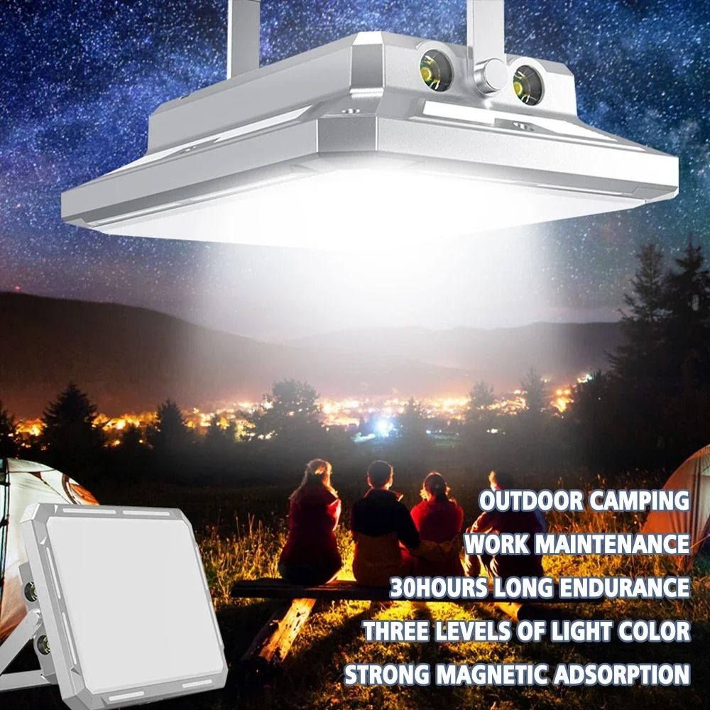 Rechargeable Portable LED Camping Tent Light For Outdoor And Emergency Use 0