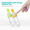 Silicone Baby Feeding Bottle With Squeeze Spoon For Rice Cereal And Milk 1