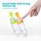 Silicone Baby Feeding Bottle With Squeeze Spoon For Rice Cereal And Milk 1