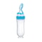 Silicone Baby Feeding Bottle With Squeeze Spoon For Rice Cereal And Milk 8