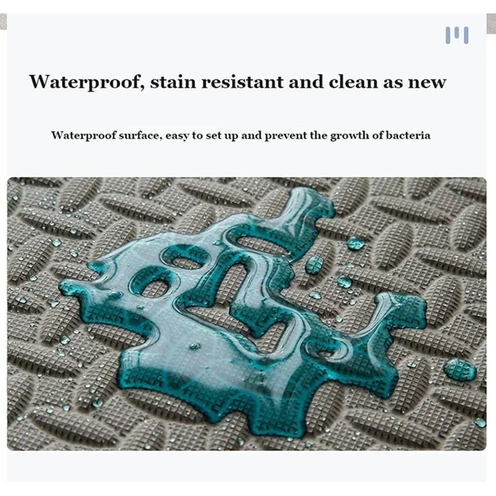 Interlocking Baby Puzzle Floor Play Mat For Kids Soft EVA Foam Carpet 5