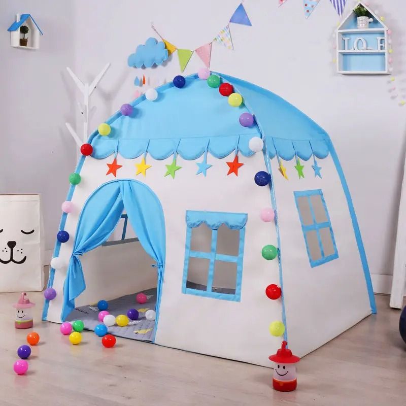 Princess Play Tent For Kids Indoor And Outdoor Folding Playhouse 4